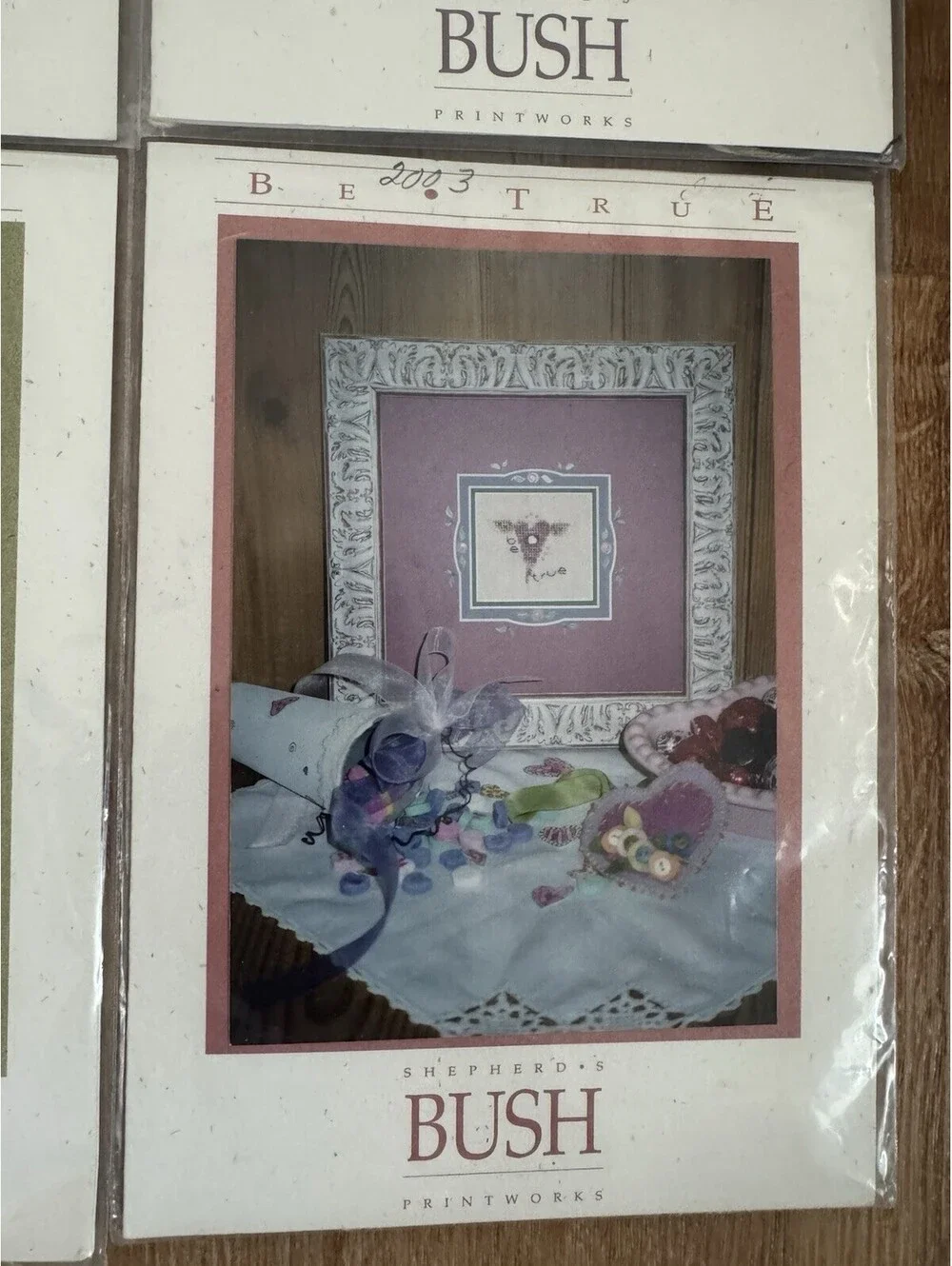 4 Shepherd’s Bush Heart Series Cross Stitch Started Kits Take My Heart Be Mine